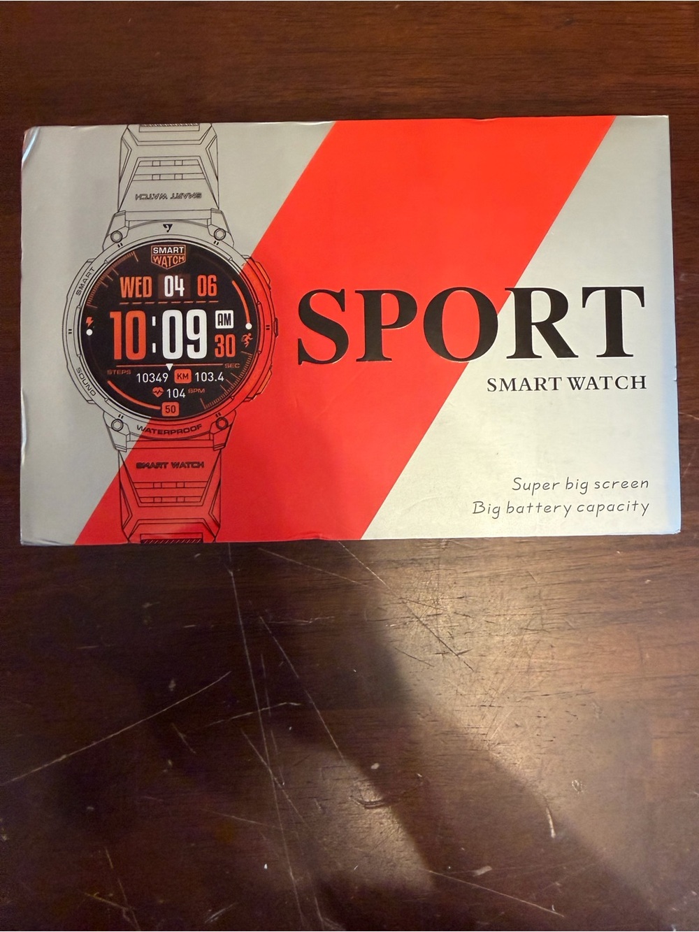 Sporto Smart Watch - Orange Smartwatch